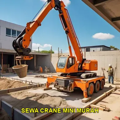 sewa crane mini murah